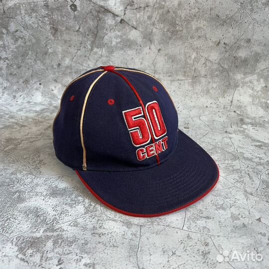 Рэп кепка 50cent винтаж 2000-х
