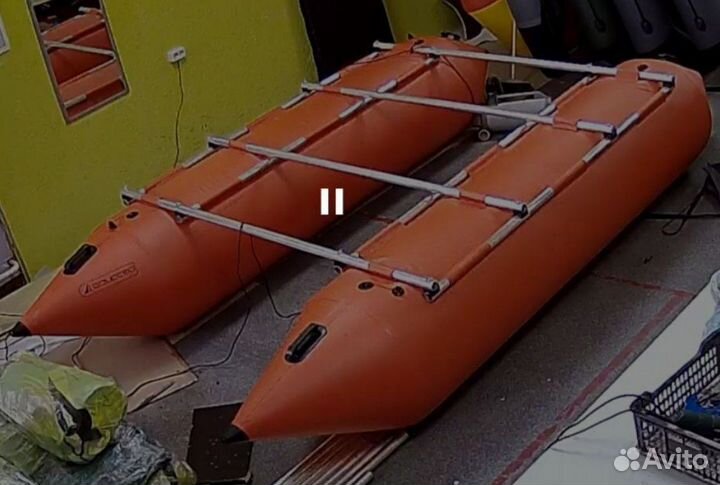 Катамаран надувной