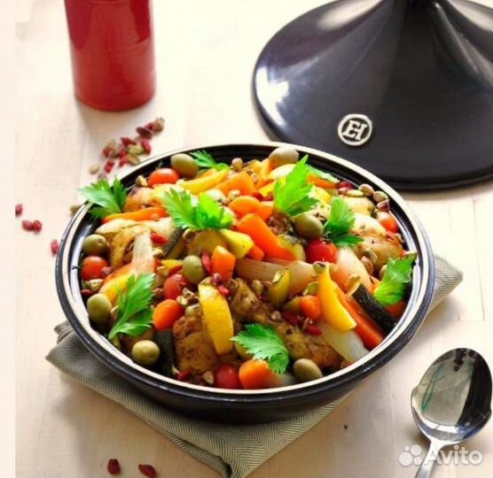 Тажин emile henry, 2Л, 27см, базальт