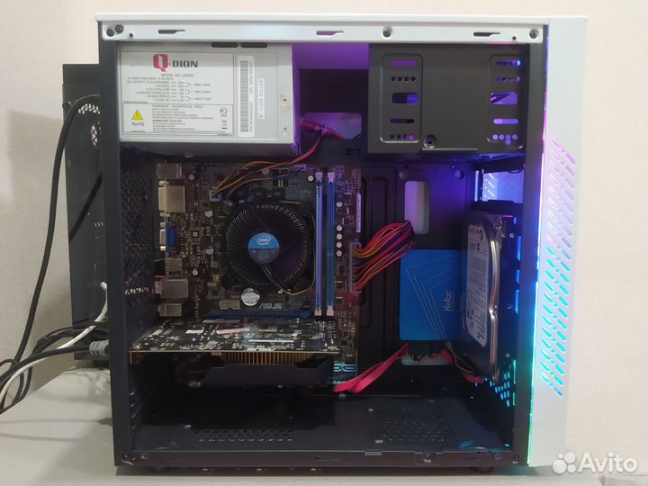 Игровой пк Intel Core i5, GTX 750, SSD, HDD
