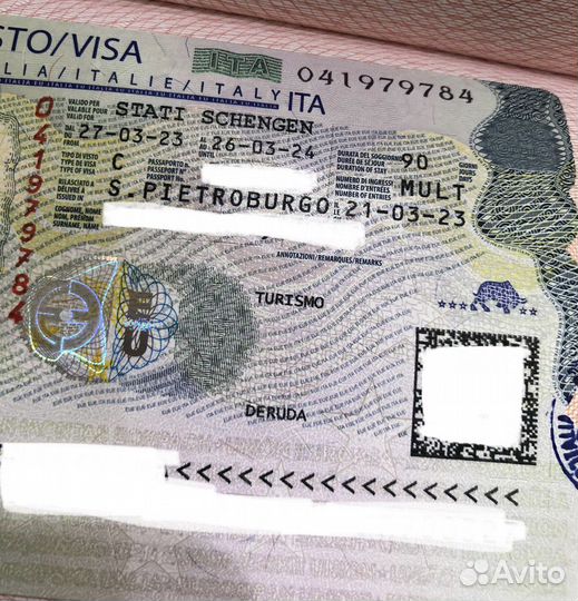 Шенгенская виза в Италию