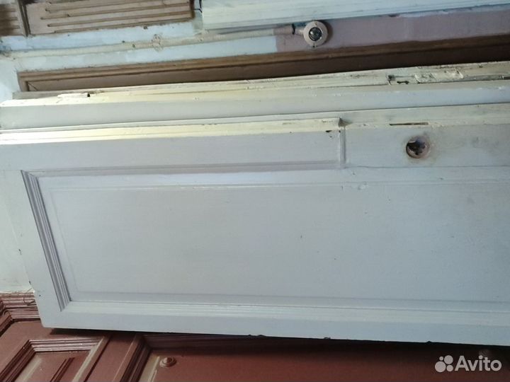 Дверь входная деревянная бу