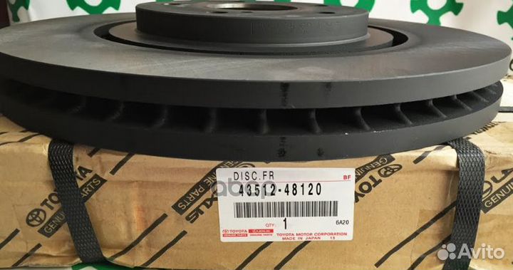 Диск торм.lexus RX 350/450H (2009-2015) 4351248