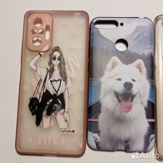 Чехол стекло Xiaomi redmi Honor Samsung iPhone