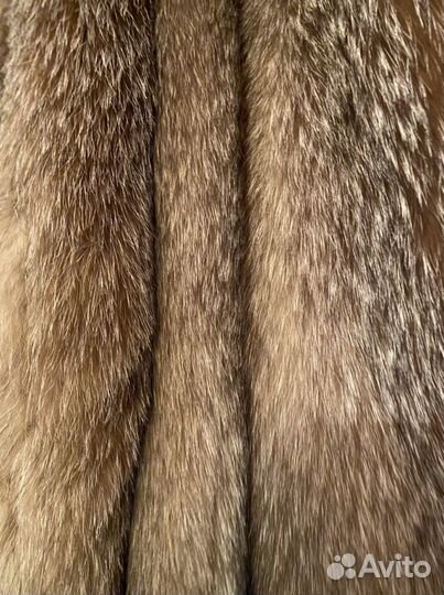 Женская шуба из лисы