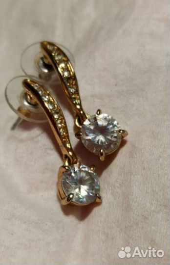 Бижутерия серьги и кольца пакетом