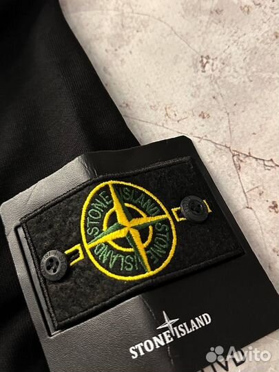 Свитшот Stone Island черный мужской