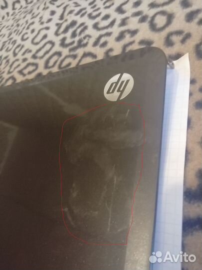 Крышка матрицы HP G6-2000, с петлями и шлейфами