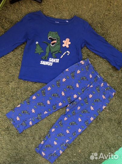 Шорты джинсы футболка лонгслив пижама 110 116