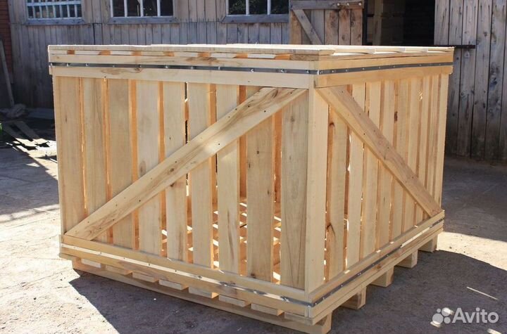 Ящик деревянный, коробки, транспортировочная тара