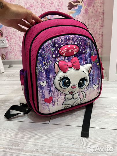 Рюкзак/порфель школьный для девочки 3D