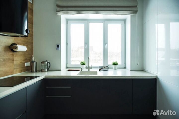 Кухня в потолок на заказ