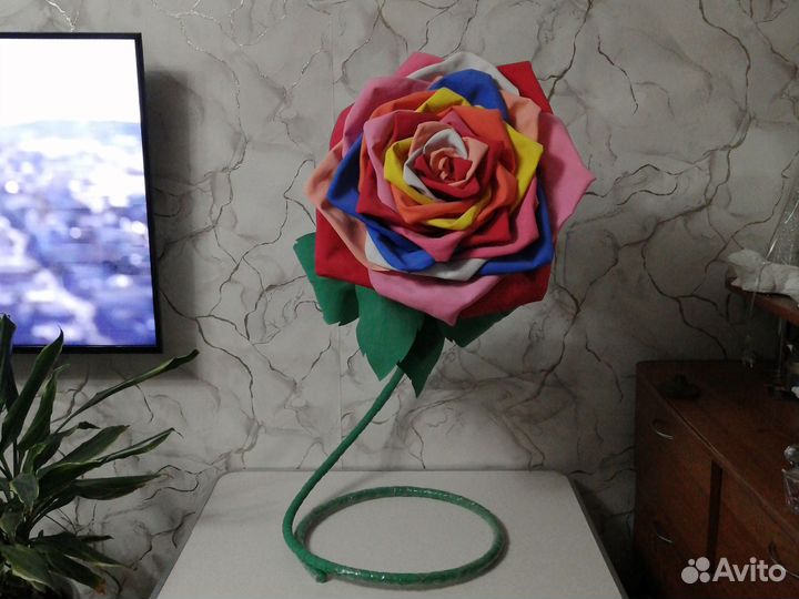 Цветы из фоамирана