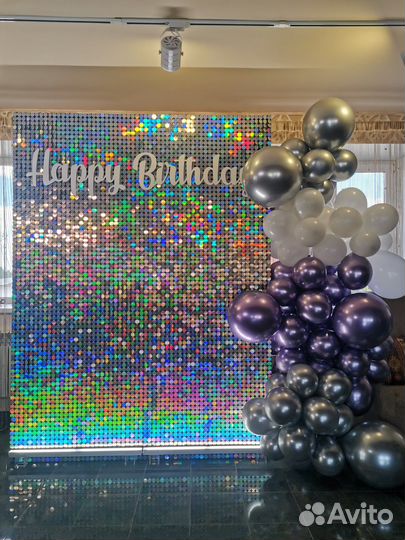 Фотозона, баннер, мольберт, декор праздника, шары