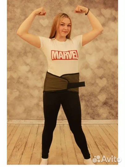 Новый пояс согревающий из собачьей шерсти