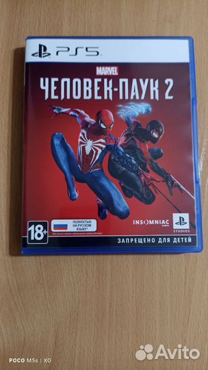 Игра ps5 человек паук 2