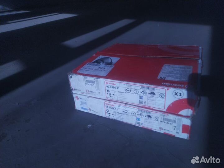 Диски тормозные, volvo