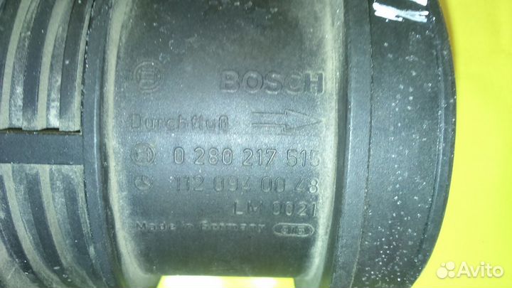 Расходомер воздуха (массметр) Дмрв Mercedes