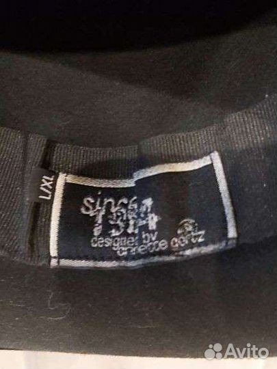 Шляпа Аnnette Gortz Германия оригинал L/XL черная