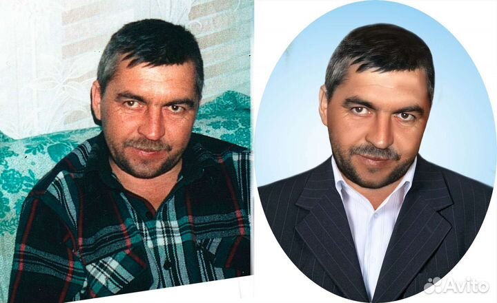 Ретушь фотографий на памятник