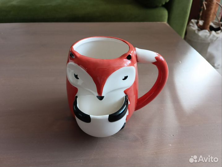 Кружки kuchenland енот и лиса