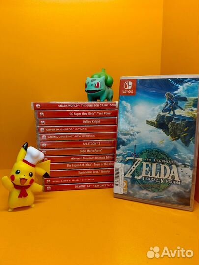 Zelda Tears of the Kingdom для switch рус версия