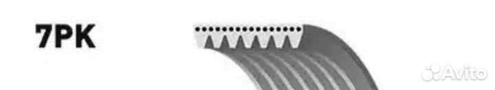 Gates 7PK1843 Поликлиновой ремень