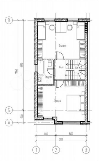 Таунхаус 175 м² на участке 2,5 сот.