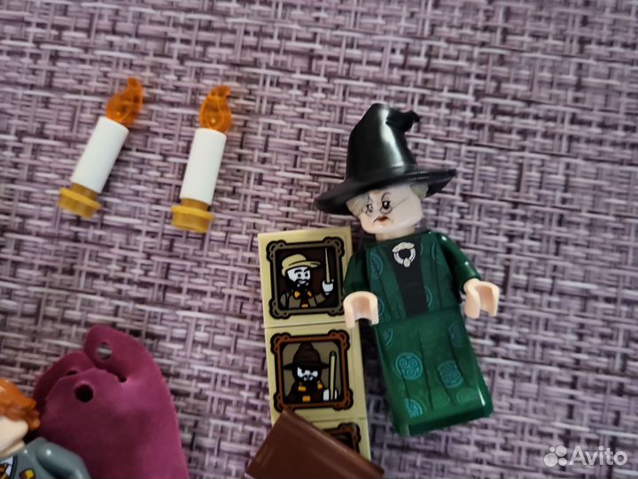 Lego гарри поттер и сани с конями