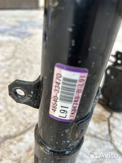 Амортизаторы toyota camry 50 задние, пара