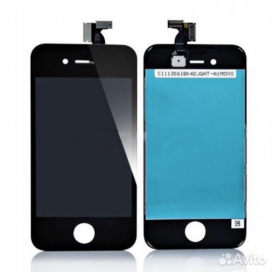 Чёрный LCD модуль для iPhone 4