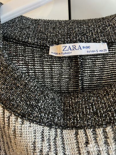 Платье zara новогоднее S