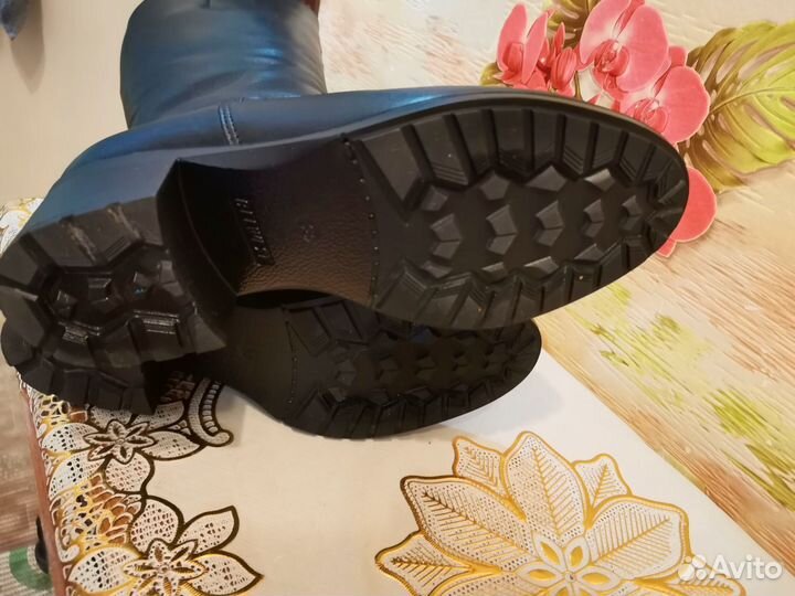 Сапоги женские зимние натуральная кожа