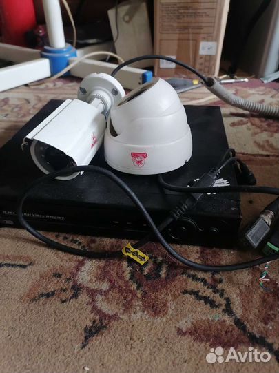 Комплект видеонаблюдения 4 камеры