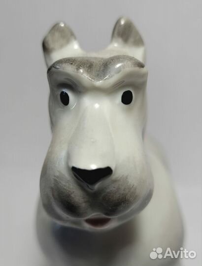 Статуэтка.Собака Шнауцер
