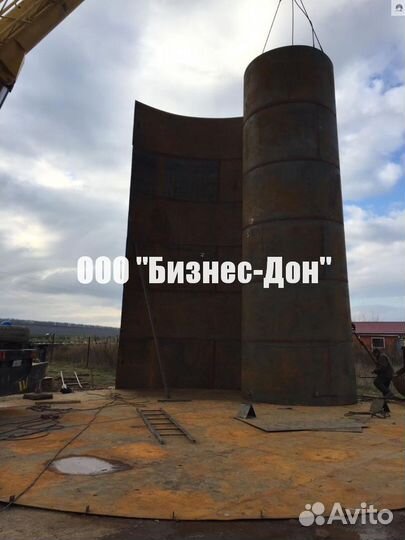 Изготовление резервуаров вертикальных, горизонталь