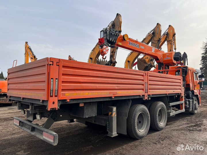 КАМАЗ 65115 с КМУ, 2022