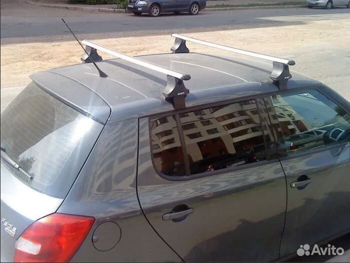 Багажник на крышу skoda fabia