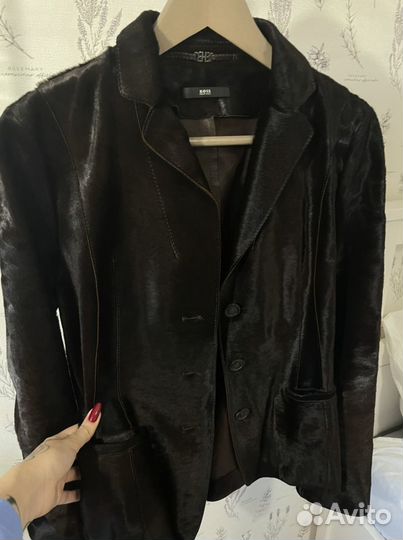 Пиджак Boss(ориг) из меха пони