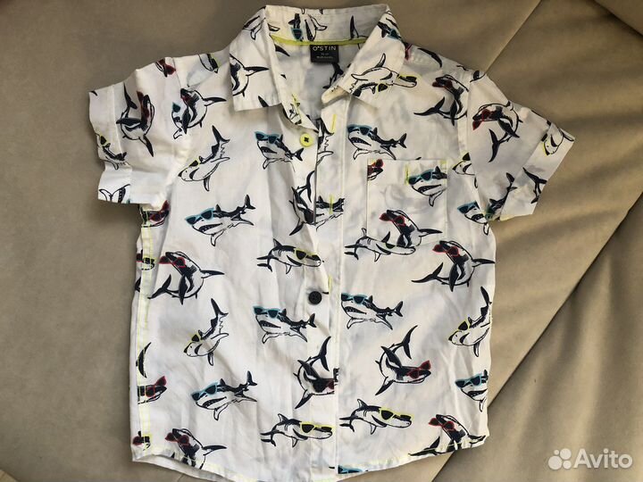 Рубашка для мальчика 92