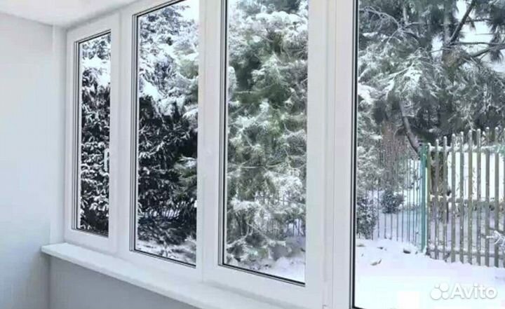 Пластиковые окна Остекление под ключ