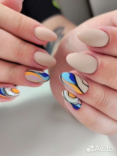 Маникюр гель лак