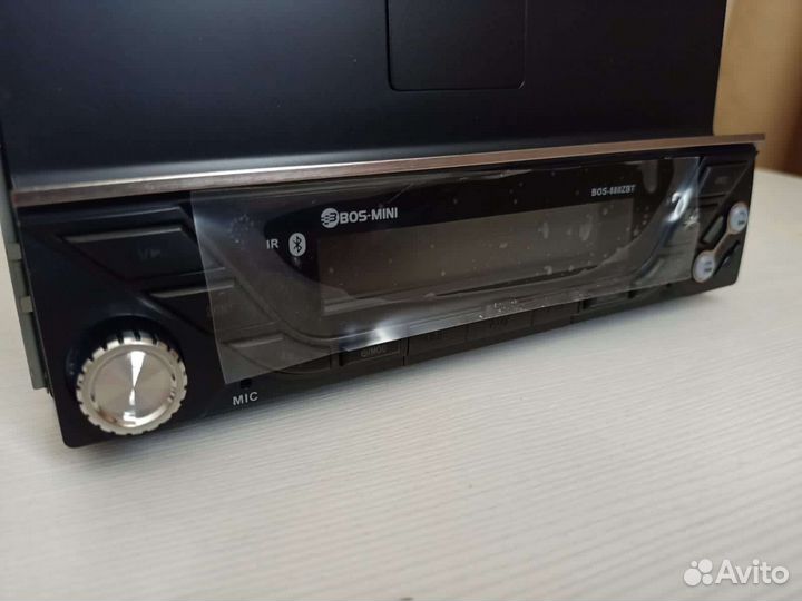 Автомагнитола Bos-Mini BT/Siri с держат. телефона