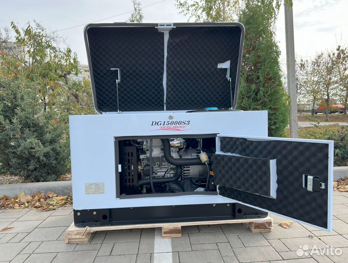 Генератор дизельный 13,5 kW G-power трехфазный