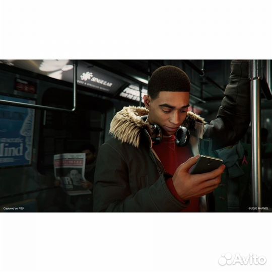 PS4 marvel Человек Паук: Майлз Моралес Новый