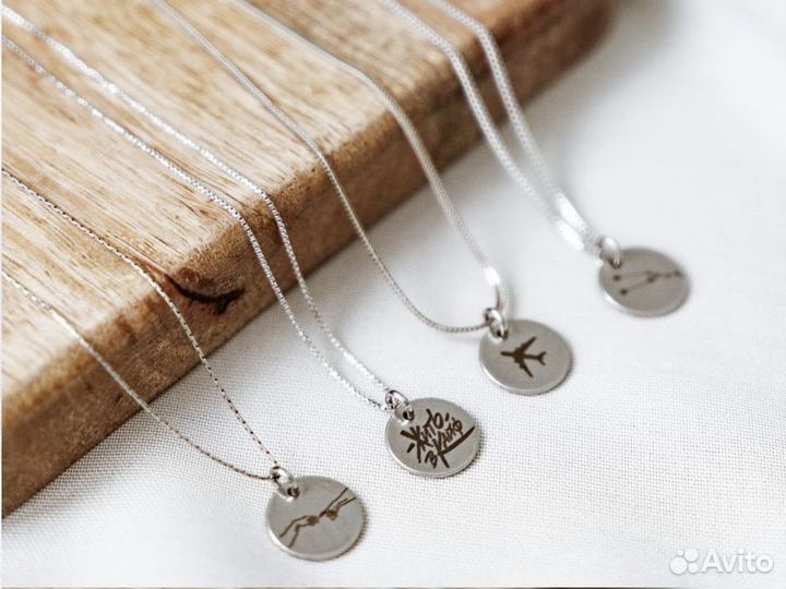 Кулон серебряный, украшения