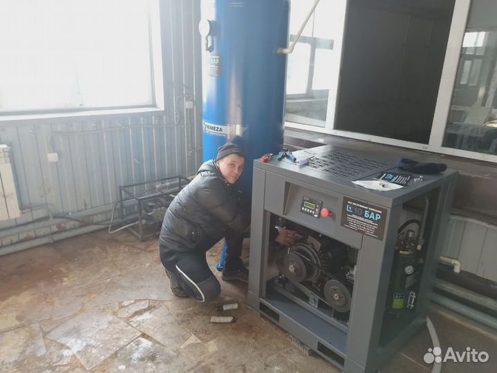 Винтовой компрессор: новый