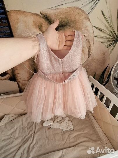 Платье для девочки 92