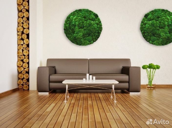 Стабилизированный мох.Фитопанно из мха в гостиную