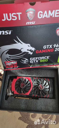 Видеокарта gtx 960 2gb